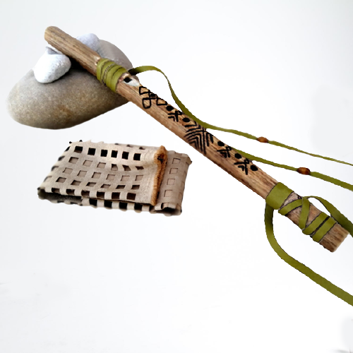Flauto Siyotanka Grasshopper Avec Gardien