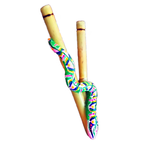 Kuripe Grand Serpent - Mixcolor Primordial De Bambou
