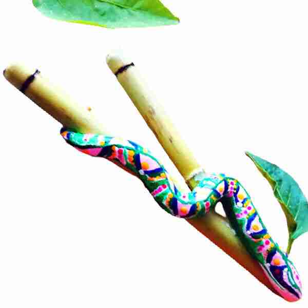 Kuripe Grand Serpent - Mixcolor Primordial De Bambou