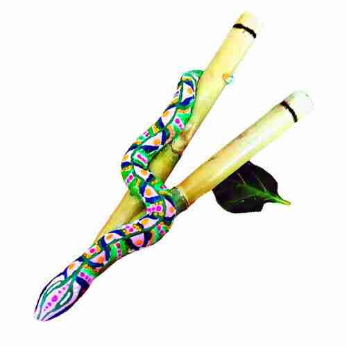 Kuripe Grande Serpente - Mixcolor Primordiale in Bamboo