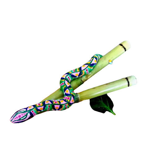Kuripe Grand Serpent - Mixcolor Primordial De Bambou