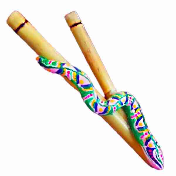 Kuripe Grand Serpent - Mixcolor Primordial De Bambou